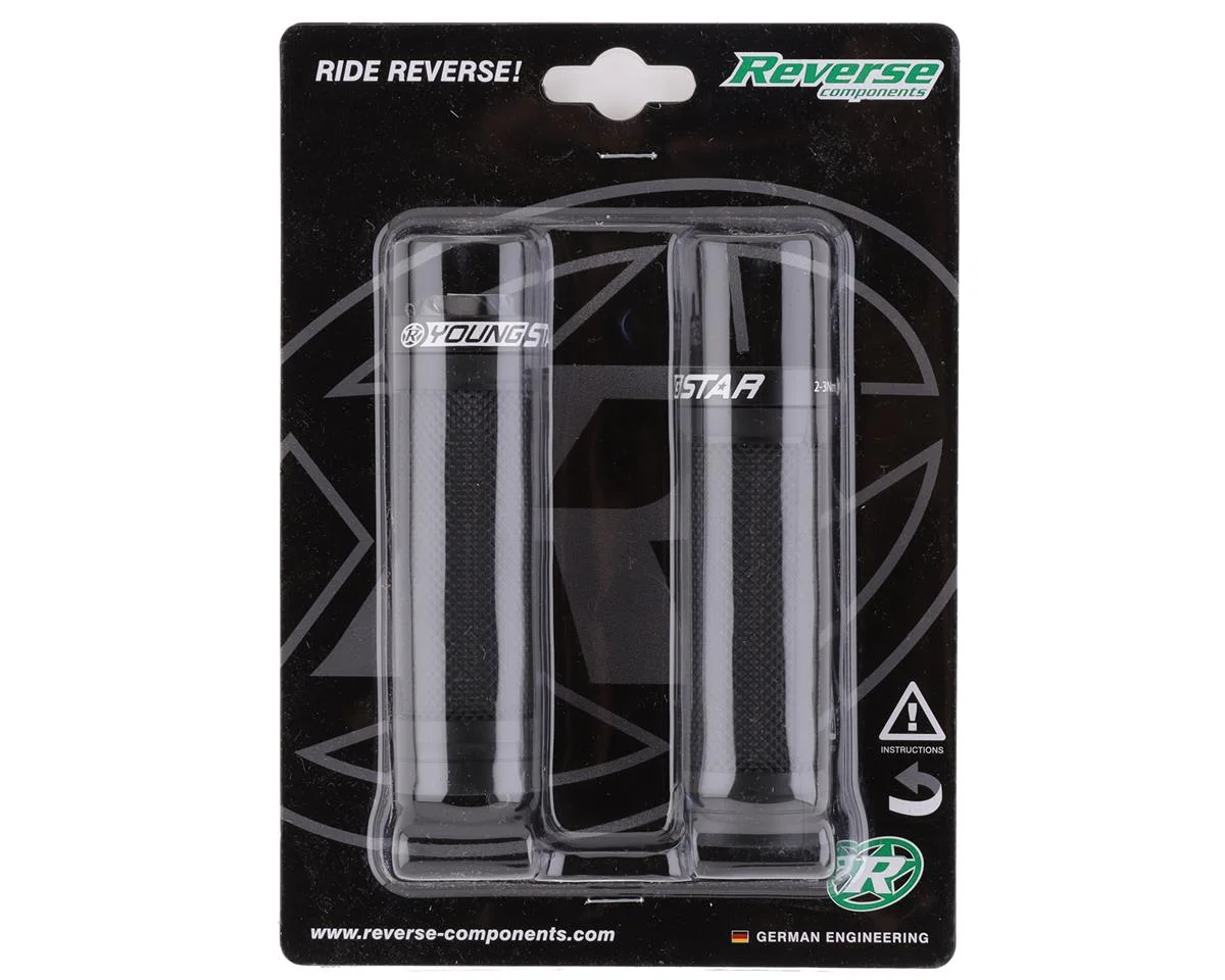Reverse Components Youngstar Lock-On Grips (Black/Black) - view 2